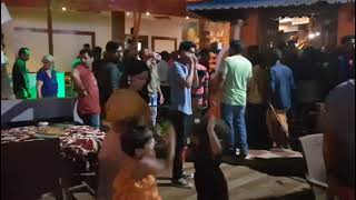 varkala beach new year party varkala night life [upl. by Tnomel]