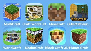 MultiCraft Craft World 3D Minecraft Cube Craft Parkour WorldCraft Realmcraft Block Craft 3D [upl. by Allix]