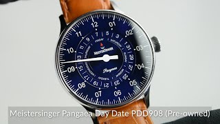 Meistersinger Pangaea Day Date PDD908 Preowned [upl. by Nuajed]