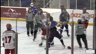 PJHL  Glanbrook Rangers vs Dundas Blues [upl. by Nnylsia]