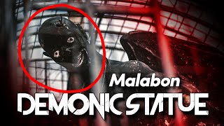 Ang Rebulto ng Demonyo sa Malabon  Malabon Demon Tombstone [upl. by Sinnylg]