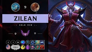 Zilean Mid vs Taliyah  NA Master Patch 1410 [upl. by Aeet]