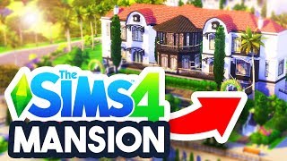 Get Famous MANSION Build  The Sims 4 [upl. by Ittap]