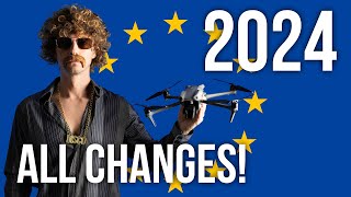 Drones Laws in Europe 2024  Drone C Labels Rules amp Laws quickly explained C0 C1 C2 C3 C4 Legacy [upl. by Marijane]