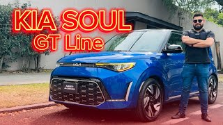 Kia Soul GT line  Reseña [upl. by Sairahcaz349]