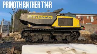 Prinoth Panther T14R tracked rotating dumper [upl. by Selohcin722]