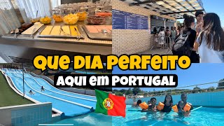 Pela primeira vez nas piscinas aqui em Portugal 🇵🇹 Complexo Aquático de Santarém [upl. by Chantalle70]