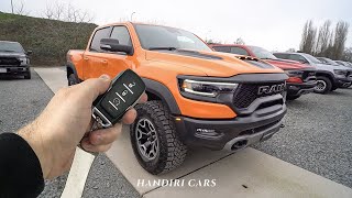 New 2022 RAM 1500 TRX Ignition Orange  4K indepth Walkaround No Talking ASMR [upl. by Hofmann]