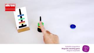 Juego de matemáticas para niños apilable magnético [upl. by Llertnom]