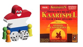 speluitleg Catan het Kaartspel  Ridders en Kooplieden [upl. by Portwine232]