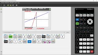 TI84 grafieken Hoe los je een stelsel grafisch op [upl. by Ititrefen]