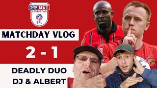 Walsall 21 Bradford Matchday Vlog  Deadly Duo DJ amp Albert🤩🤩🤩🤩 [upl. by Nonrev]