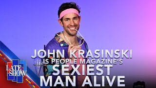 John Krasinski Is People Magazines Sexiest Man Alive 2024 [upl. by Nicolau]