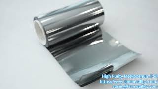 High Purity Molybdenum Foil [upl. by Sharron668]