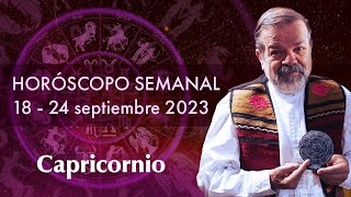 ♑ Capricornio  18 al 24 de Septiembre  Horóscopo  Mauricio Puerta CodigosTV [upl. by Tommy]