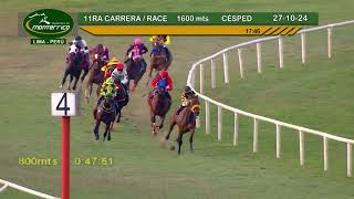 Hipódromo Monterrico  11va Carrera 27 Octubre 24 [upl. by Leon]