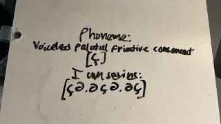 ç voiceless palatal fricative consonant [upl. by Ylro]