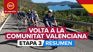 Volta a la Comunitat Valenciana 2022 Resumen Etapa 3 VCV22 [upl. by Annaihs]