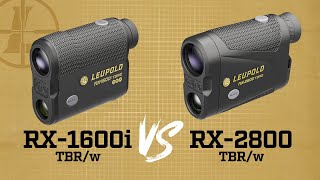 Leupold RX1600i TBRW vs RX2800 TBRW [upl. by Casilda368]