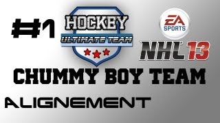 Quebec NHL 13 Commentary  HUT Ep1 Vente déquipe [upl. by Jezabella]