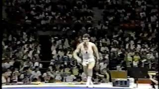 Dmitri Bilozerchev URS  1988 Olympics  Compulsories  Floor Exercise [upl. by Robyn]