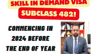 SKILL in DEMAND VISA  SUBCLASS 482 👉 Clear Pathway to PR subclass482 homeaffairs skillindemand [upl. by Lang]