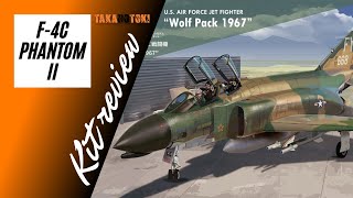 F4C Phantom II 172nd scale by FineMolds  full review [upl. by Ardy]