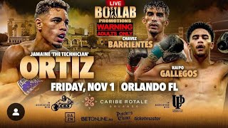 JAMAINE ORTIZ VS CRISTIAN RUBEN MINO DAZN BOXING REACTION LIVESTREAM [upl. by Amalle]