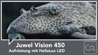 Juwel Vision 450  Aufrüstung mit HeliaLux LEDBalken [upl. by Zurciram]