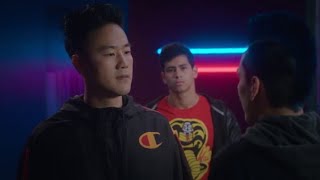 Cobra Kai S5p Dojo Final Fight Scene Miguel Saves Robby  Hawk and Demetri Vs Kyler 4K [upl. by Toms]