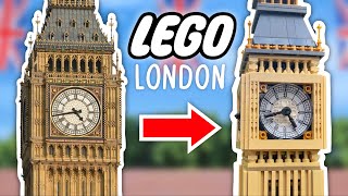 I Built LONDON Out Of LEGO In London [upl. by Slavin]