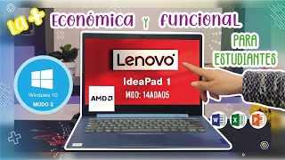 Laptop Lenovo más económica para estudiantes 2022 [upl. by Ahsaeit]