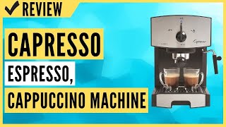 Capresso 11705 Stainless Steel Pump Espresso and Cappuccino Machine EC50 Review [upl. by Tobye]