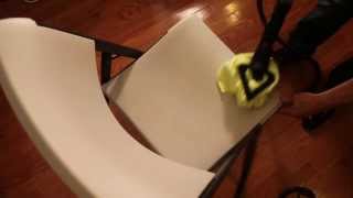 How to Steam Clean Leather and Plastic Upholstery  Daimer Steam Cleaners [upl. by Yeruoc672]