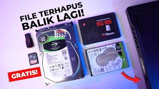 Aplikasi Data Recovery Gratis Terbaik 2024 Kembalikan File Yang Terhapus Permanent [upl. by Behka243]