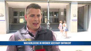 Wasserleiche in Wiener Seestadt entdeckt [upl. by Aiz]