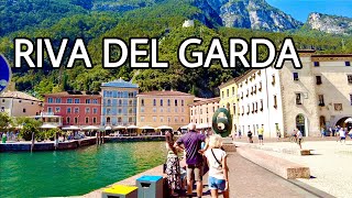 Walk in Riva Del Garda A Beautiful Italian Lakeside Town 🇮🇹 [upl. by Akenahs868]