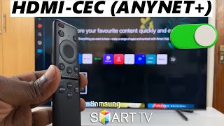 Samsung Smart TV How To Enable HDMI CEC Anynet  Turn ON HDMI CEC Anynet [upl. by Gussie]