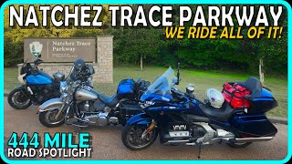 Riding the WHOLE Natchez Trace Parkway 444 Mile Road Spotlight [upl. by Yecies565]