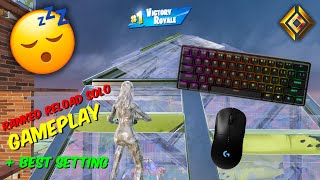 SteelSeries Apex Pro Mini ASMR Chill😴 Ranked Reload Solo Gameplay Best Setting [upl. by Alaikim]