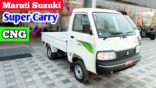 New Super Carry CNG Model 2024 Maruti Super Carry CNG 👌 Full Walkaround Review [upl. by Anaytat]