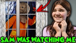 Trick Or Treat Sam Is Watching Scary Carlaylee HD Skit [upl. by Lirva376]