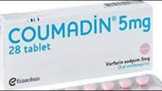 كومادين لعلاج سيوله الدم Coumadin Tablets [upl. by Anizor]