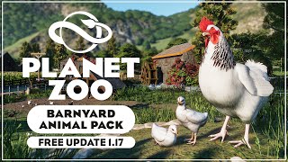 ▶ All Animals Pieces amp Free Update 117  Barnyard Animal Pack Overview  Planet Zoo [upl. by Millie]