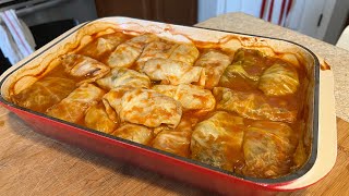 Gołąbki Polish Stuffed Cabbage Rolls [upl. by Yragerg]