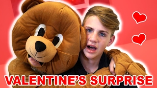 Valentines Day Surprise MattyBRaps amp Ivey [upl. by Roxi]