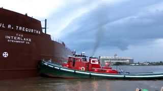 Paul R Tregurtha Aground in Duluth Sept 20 2014 [upl. by Danczyk246]