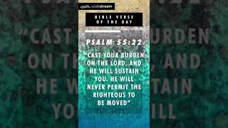 A Bible Verse For When You Are Overwhelmed  Psalm 5522 [upl. by Engen345]