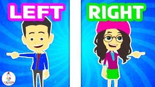 LEFT and RIGHT  The DIRECTIONS for KIDS  Easy Learning Videos for Toddlers [upl. by Philipp624]