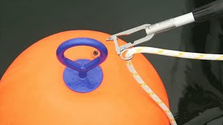 Boat Hook Pole for Mooring  makes boating easier [upl. by Dosia]